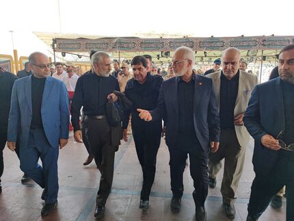 معاون اول رئیس جمهور از مرز شلمچه بازدید کرد