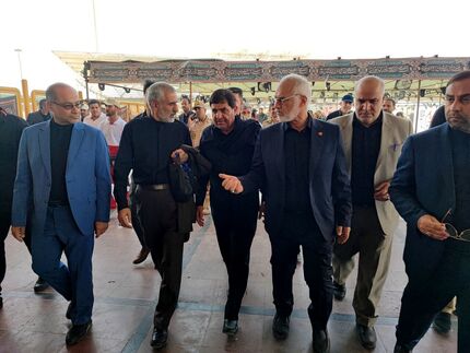 معاون اول رئیس جمهور از مرز شلمچه بازدید کرد