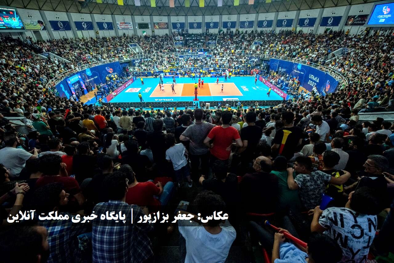 فینال و مراسم اختتامیه والیبال قهرمانی مردان آسیا در ارومیه / تصاویر
