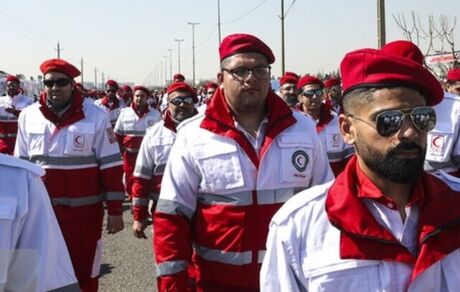 آماده‌باش هلال احمر در پنج استان کشور