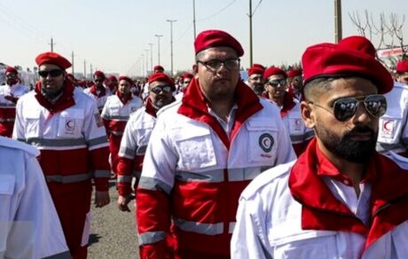 آماده‌باش هلال احمر در پنج استان کشور