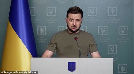 زلنسکی: سه شهرک از تصرف روسیه خارج شد