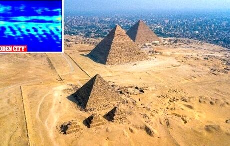 کشف دومین «شهر پنهان» در زیر اهرام جیزه مصر 
