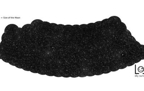 انتشار نقشه‌ای با حضور بیش از ۲۵ هزار سیاه چاله کلان جرم