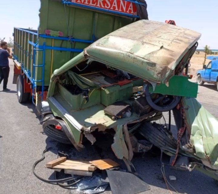 تصاویری از دو تصادف سنگین امروز