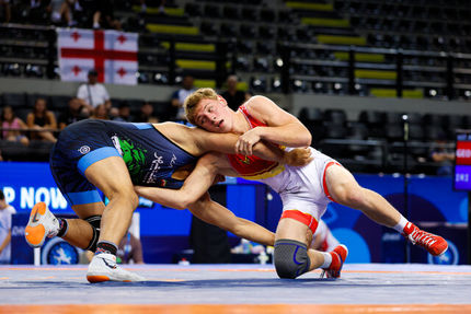 نایب قهرمانی تیم ملی کشتی آزاد نوجوانان کشورمان در قهرمانی جهان