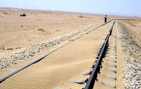 لغو دوباره حرکت قطار مشهد - سرخس بدلیل طوفان گردوخاک