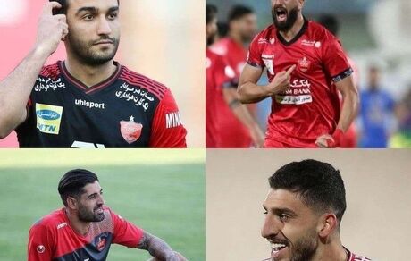 پرسپولیس بدون چهار بازیکن به مصاف فولاد می‌رود