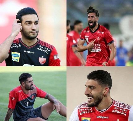 پرسپولیس بدون چهار بازیکن به مصاف فولاد می‌رود