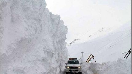 مفقود شدن ۳ نفر بر اثر وقوع بهمن در همدان 