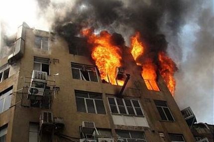 جان باختن چهار تن در آتش سوزی یک واحد مسکونی در نوشهر