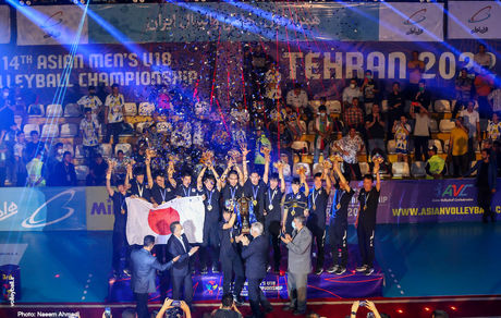 تیم ملی والیبال نوجوانان به ژاپن باخت و نایب قهرمان آسیا شد + تیم برتر مسابقات