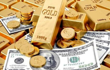 کاهش جهانی قیمت طلا در مقابل افزایش ارزش دلار
