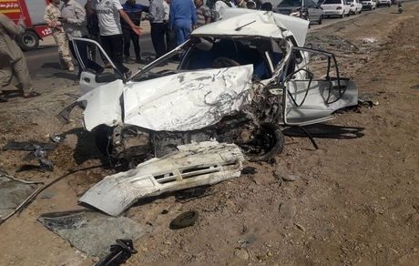 تصادف دو پراید، ۷ کشته و زخمی در پی داشت