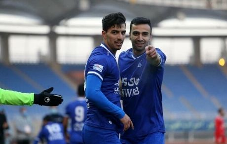 پیروزی ۲ بر صفر استقلال مقابل شهرخودرو در نیمه اول