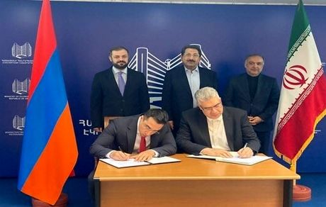 تفاهم‌نامه همکاری‌های تجاری از طریق تهاتر کالا و خدمات بین ایران و ارمنستان امضا شد