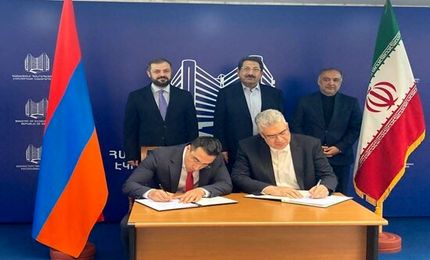تفاهم‌نامه همکاری‌های تجاری از طریق تهاتر کالا و خدمات بین ایران و ارمنستان امضا شد