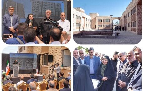 ۵۶۸ واحد مسکونی نهضت ملی با حمایت مالی بانک مسکن تکمیل و به هموطنان یزدی واگذار شد
