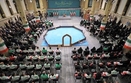 تصاویری از دیدار جامعه ورزش با رهبر انقلاب