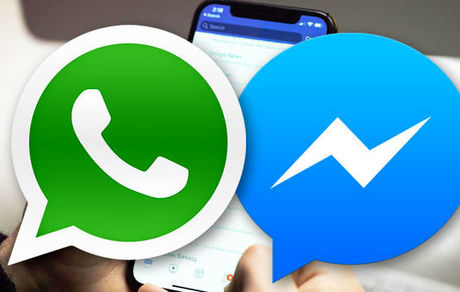 فیس‌بوک مسنجر و واتس‌اپ ادغام می‌شوند