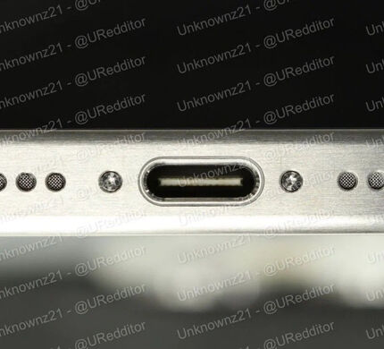 تصویر آیفون ۱۵ پرو با پورت USB-C فاش شد