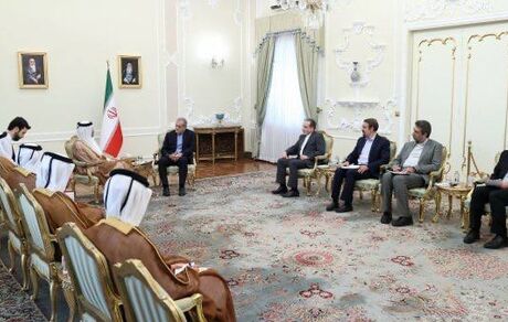 تاکید رئیس جمهور بر ضرورت ارتقای سطح روابط دو کشور ایران و قطر