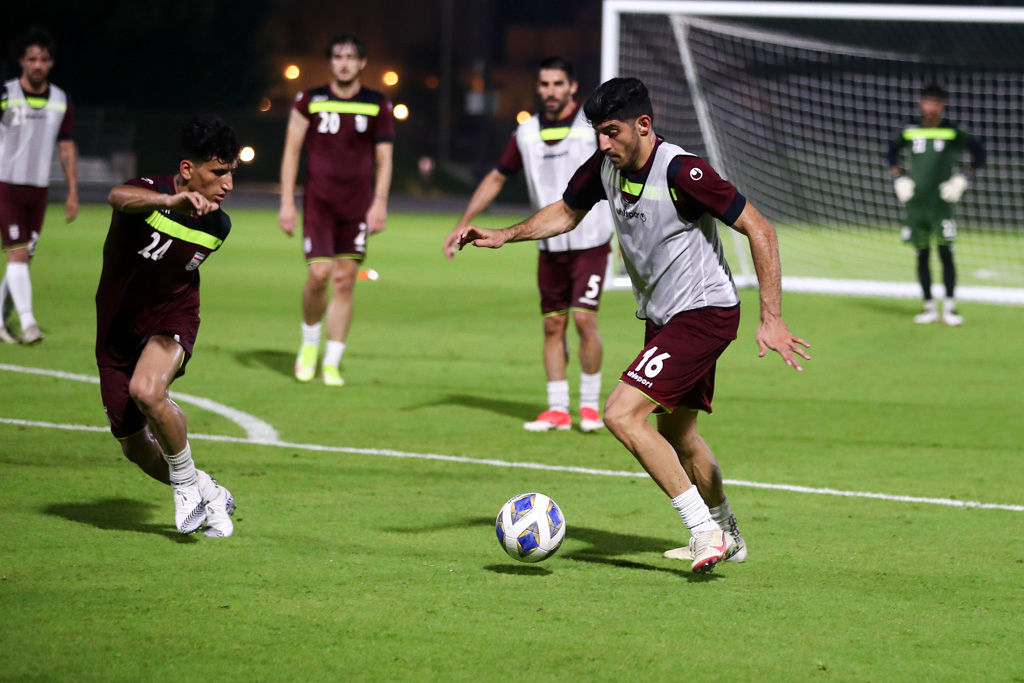 تیم ملی، اولین تمرین خود را در قطر برگزار کرد