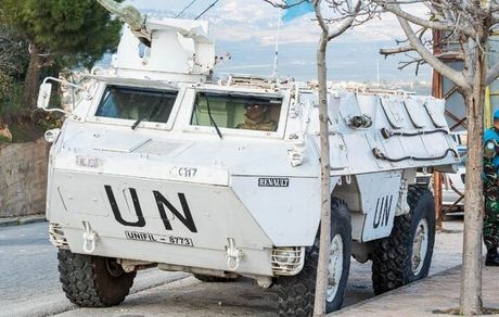 حمله نیروهای صهیونیستی به صلح‌بانان سازمان ملل در لبنان