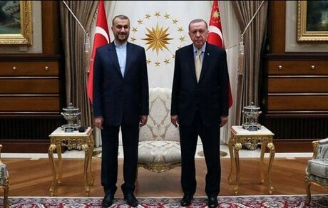 رایزنی وزیر امور خارجه با اردوغان