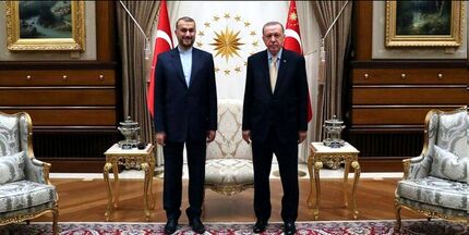 رایزنی وزیر امور خارجه با اردوغان