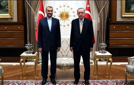 رایزنی وزیر امور خارجه با اردوغان