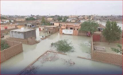 سیل، بندر گوادر پاکستان دچار فاجعه کرد