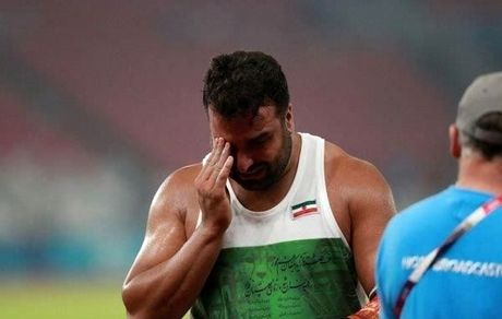 پرتابگر ایرانی در آستانه از دست دادن المپیک