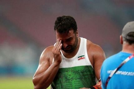 پرتابگر ایرانی در آستانه از دست دادن المپیک