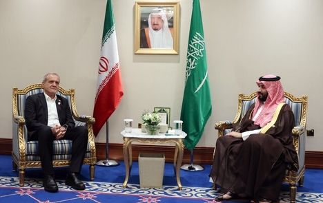رئیس جمهور با ولیعهد عربستان دیدار کرد