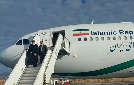 رئیس جمهور وارد بیرجند شد