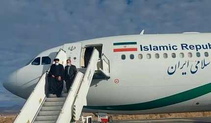رئیس جمهور وارد بیرجند شد