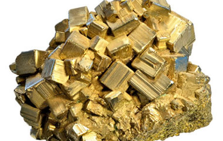 طلای احمق ها را بیشتر بشناسید(سنگ pyrite ).