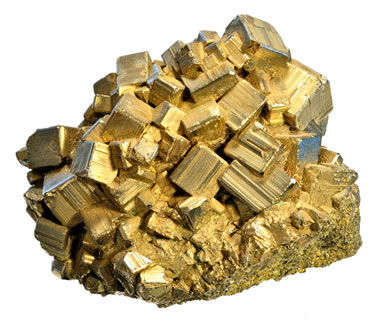 طلای احمق ها را بیشتر بشناسید(سنگ pyrite ).