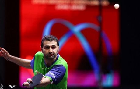 حذف زودهنگام پینگ‌پنگ‌باز مطرح کشورمان در مسابقات عمان