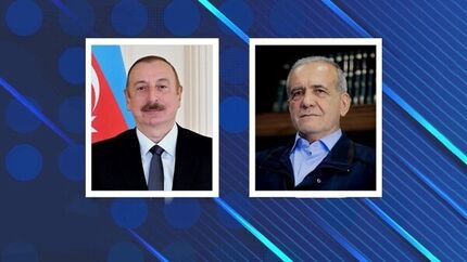 پزشکیان با رئیس جمهور جمهوری آذربایجان گفت و گو کرد