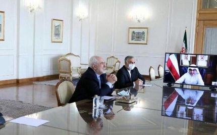 تاکید ظریف بر توسعه روابط ایران و کویت