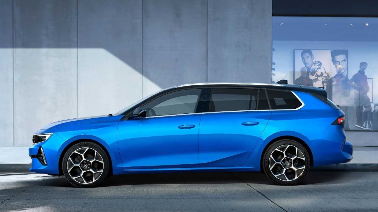 اوپل از نسخه استیشن واگن آسترا 