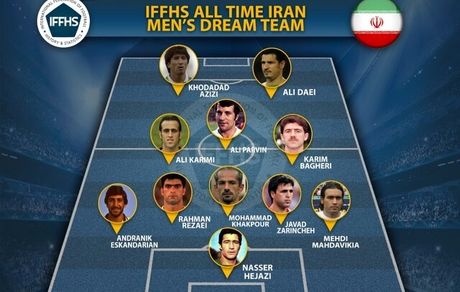 بهترین تیم فوتبال تاریخ ایران از دید سایت تاریخ و آمار