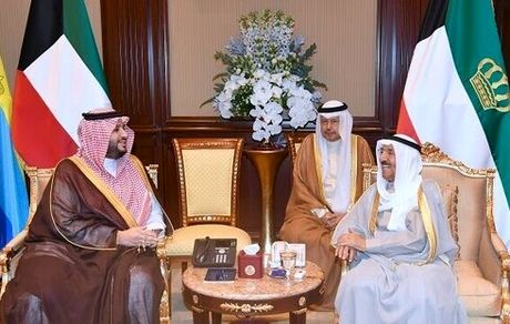 پیام شفاهی پادشاه عربستان به امیر کویت در پی ملتهب شدن منطقه