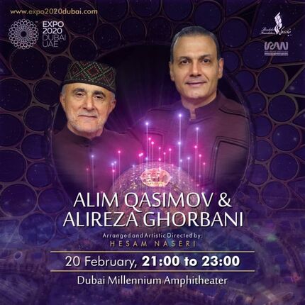 خواننده کشورمان بهمراه خواننده سرشناس جمهوری آذربایجان در اکسپوی ۲۰۲۰ دُبی می‌خوانند