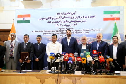 امضای قرارداد مشارکت ایران و هند برای توسعه چابهار