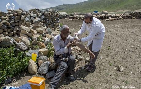 عشایر بالای ۵۰ سال تا پایان مرداد ماه واکسینه می‌شوند