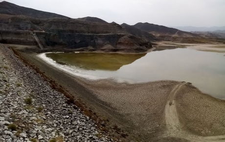 این سد، در نزدیکی مشهد خشک شد