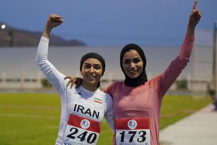 شکسته شدن رکورد ملی دوی ۱۰۰ متر  بانوان